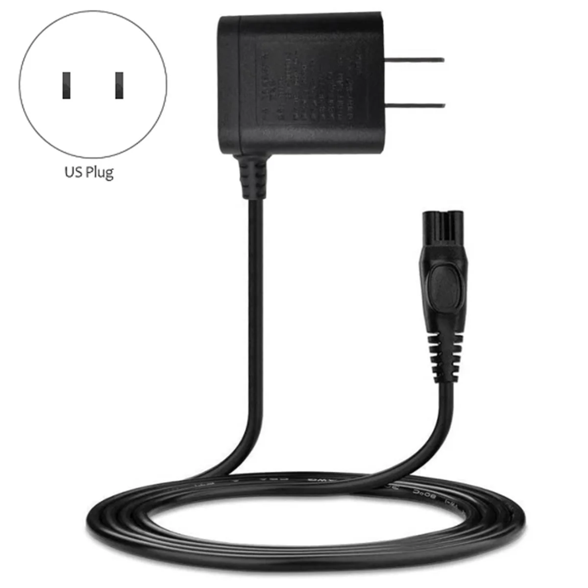 Chargeur adaptateur pour rasoir HQ8505, prise US, 10X, 15V, 6070, 7310, 6090, 6071, 9020, 568