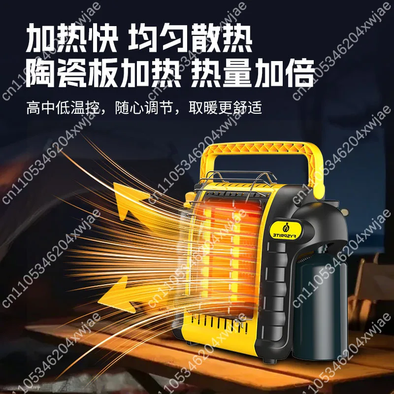 

LPG Gas Outdoor Heater Portable Propane Heater for Camping Tent Ice Fishing Winter Warmth Solution Travel