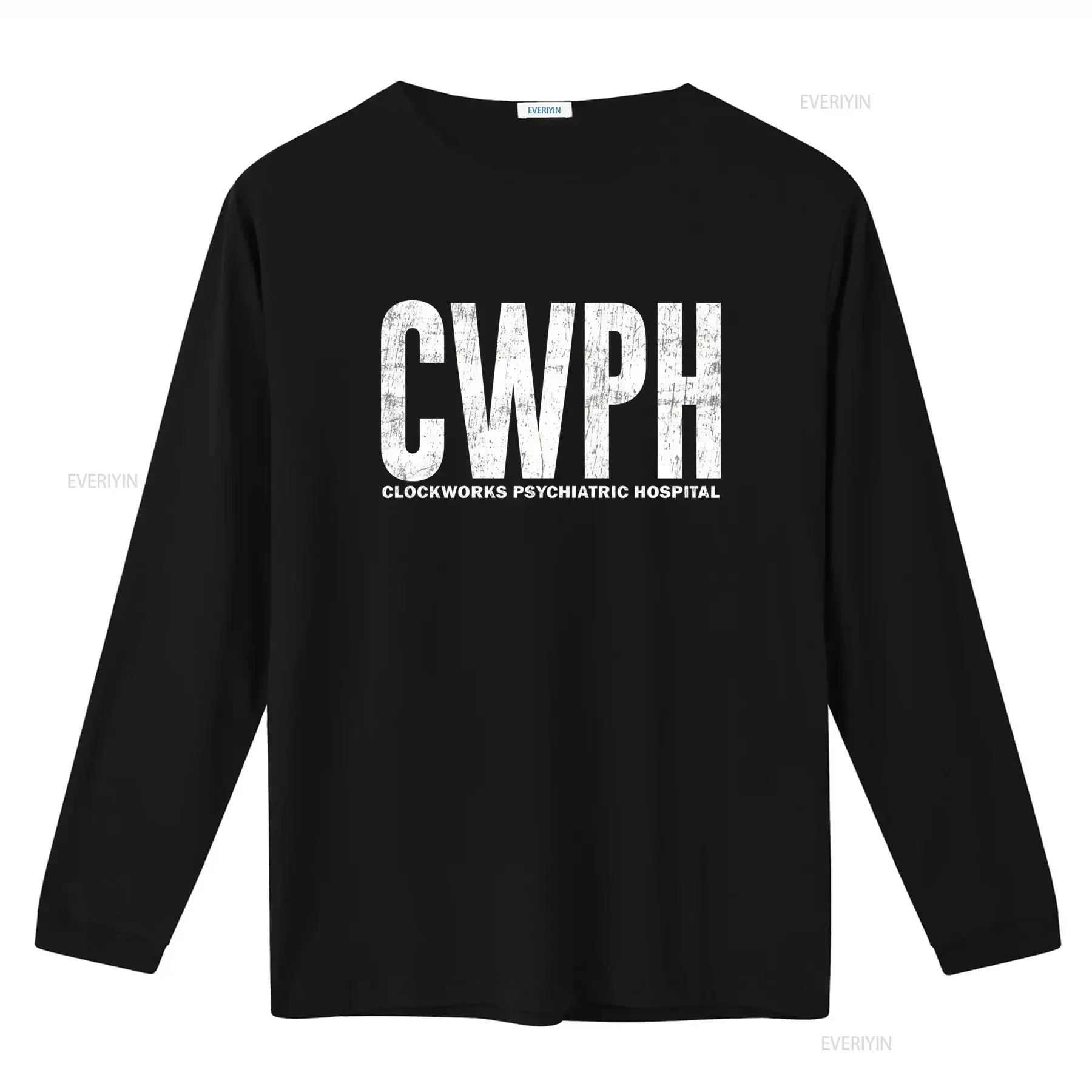 Clockworks Psychiatric Hospital T Shirt Stylish Logo Symbol Sign Design for David Legion Haller Fans vintage Washed