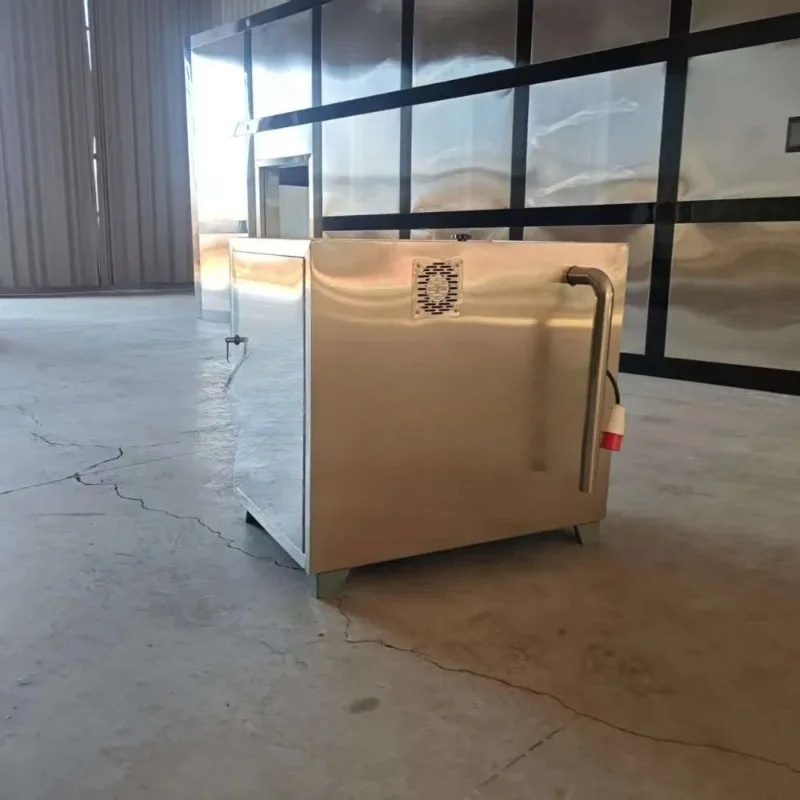 Customized Bone Ash Crusher Heat Dissipation Vent Cremation Ash Milling Machine For Cemetery Funeral Service