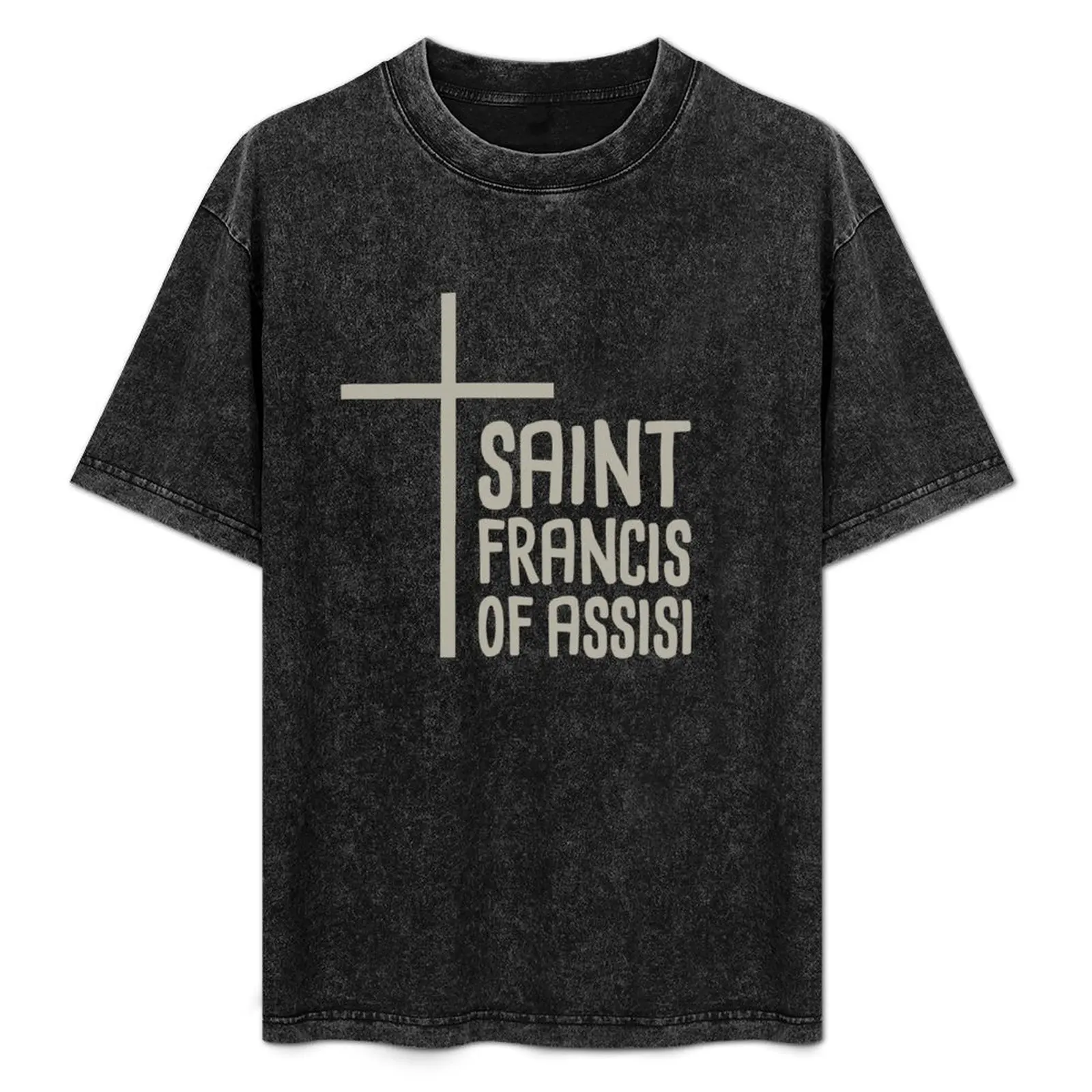 

Catholic Saint Francis of Assisi / St Francis T-Shirt shirts graphic anime t shirts anime figures funny t shirts men