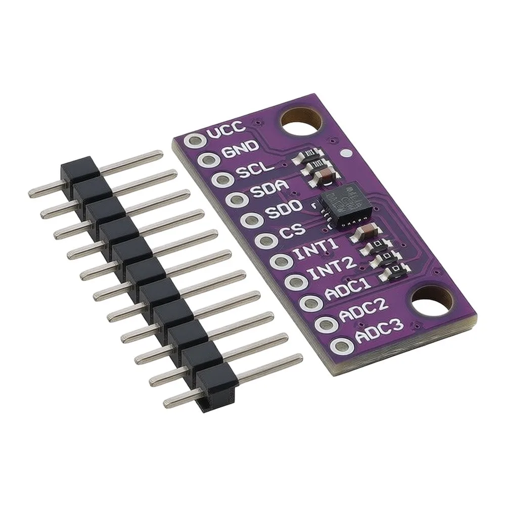 10pcs LIS3DH Triaxial Accelerometer with Low Power Consumption 11uA Active Mode for Long Life Battery Projects