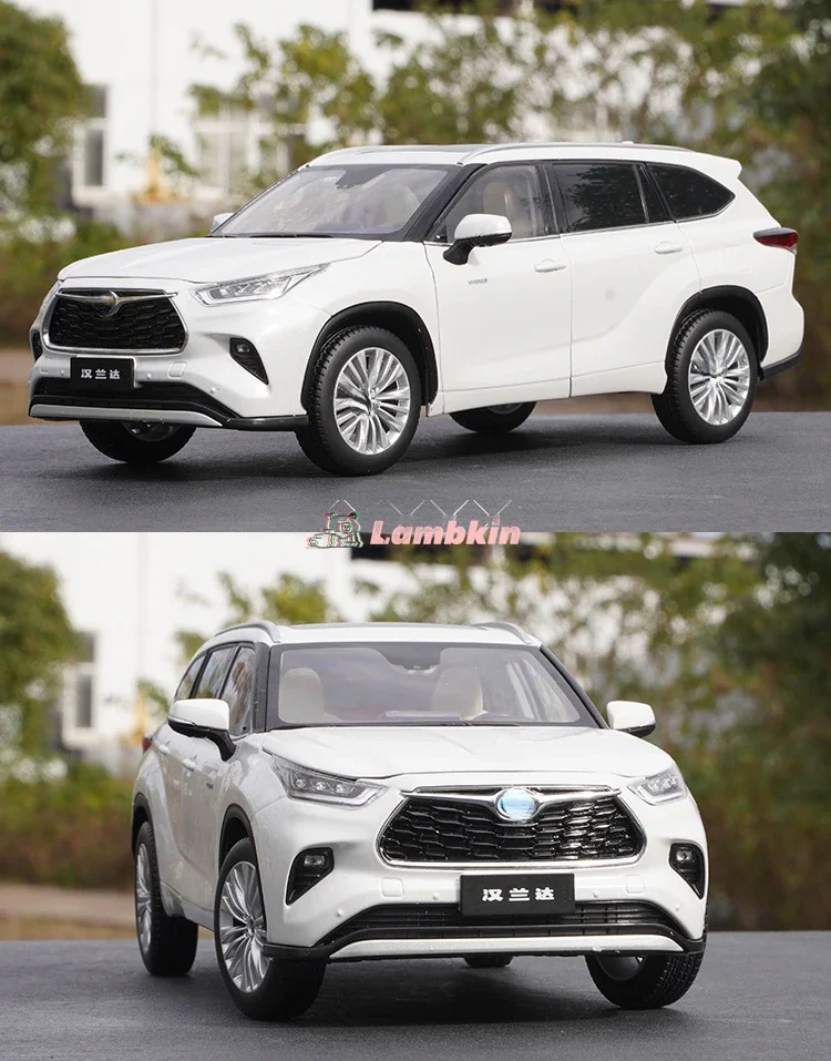 합금 자동차 모델 장식 1:18, GAC toyot 4 세대 HANLANDA 2021