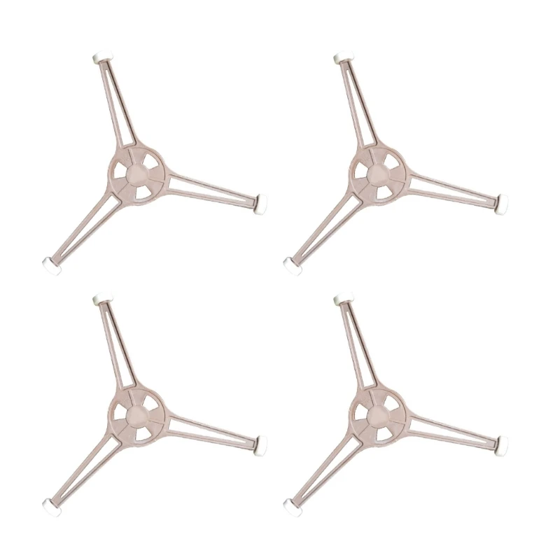 M2EE 2/4 Uds. Anillos giratorios para microondas bandeja soporte rodillo giratorio bandeja anillos rueda soporte D4