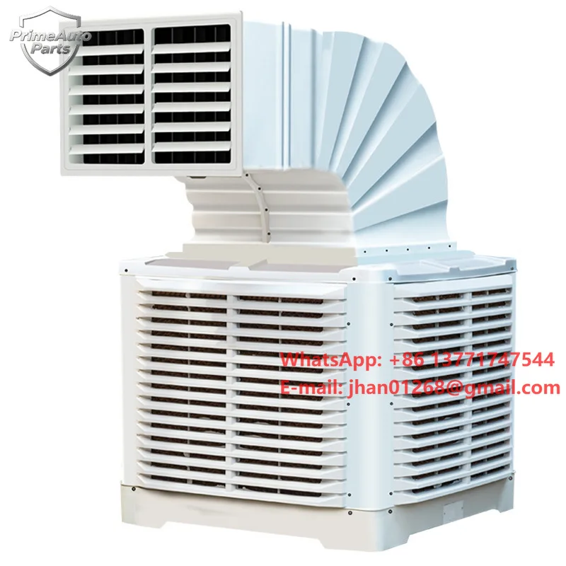 New 220V VRF Type DC Fan Pump Coil Roof-Mounted Evaporative Air Cooler Industrial Water Cooling System for Hotels Marine