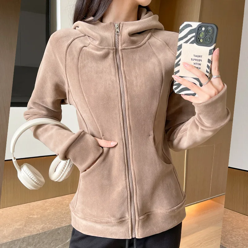 Fleece Sweatshirt With Hat Womens Print Hoodies Fall Distressed Gothic Texture Unique Campus Multi-Color Cozy Punk-Style Daily