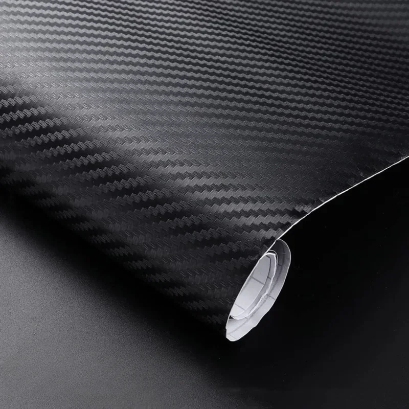 30x127cm Car 3D Carbon Fiber Roll Film Stickers DIY Vinyl Film Auto Interior Styling Carbon Fiber Decorative Decals