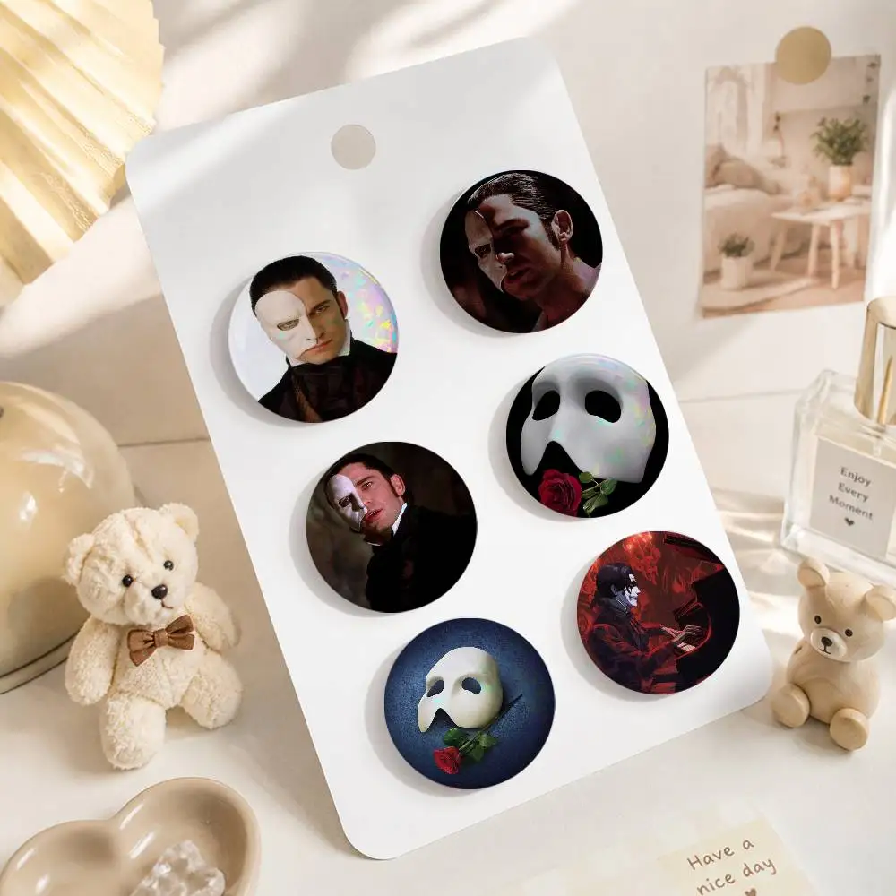 A-P-Phantom-M Of The O-Opera Pins, Cartoon Brooches, Badge Gifts, Clothing, Backpacks, Stationery, Accessories