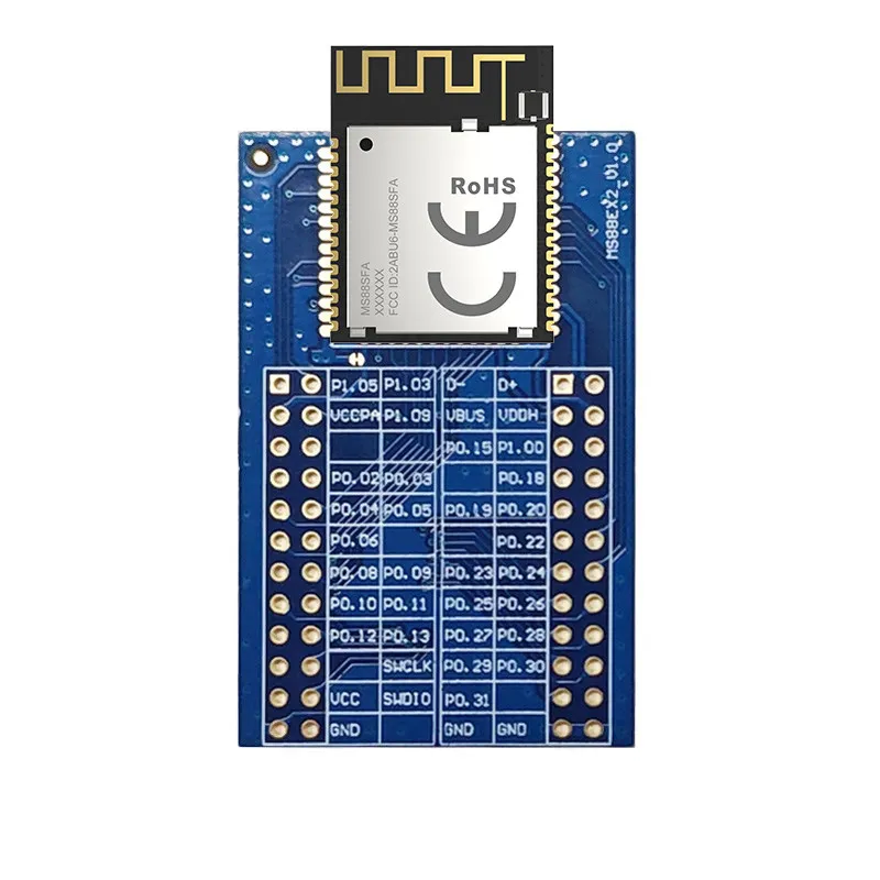 Low Power Consumption Long Range Bluetooth Module MS88SFA8-nRF528 Series PCB/IPEX Antenna