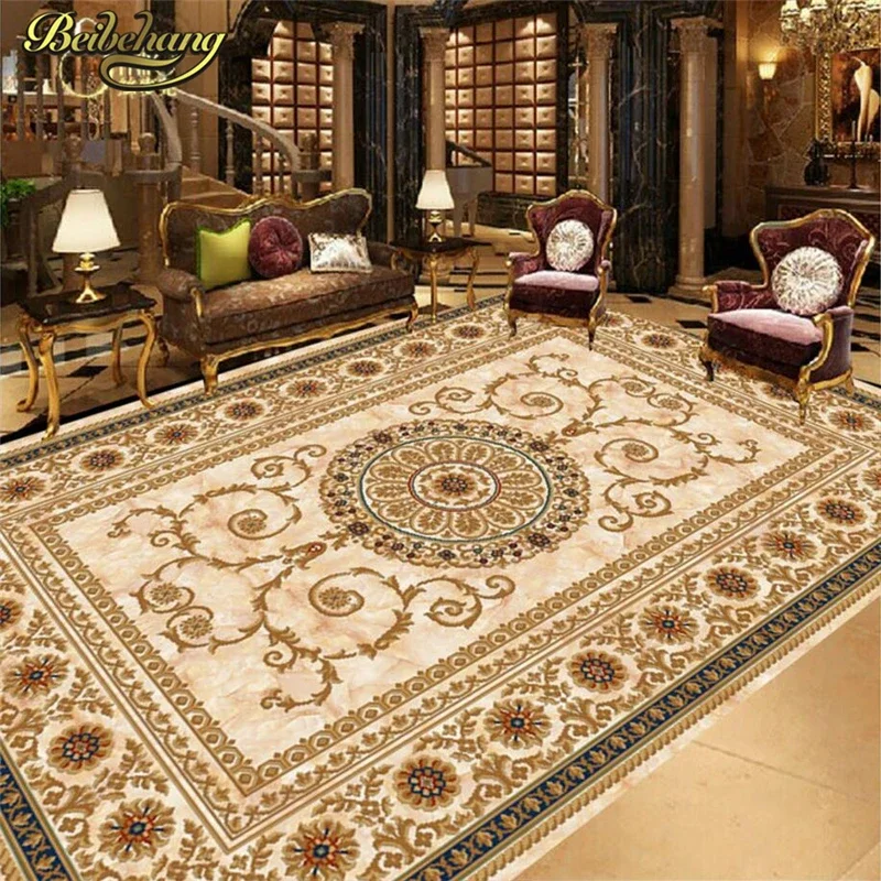 

beibehang Настенные 3D-обои на заказ, фотообои для пола в гостиную, спальню, ванную комнату, самоклеящиеся фотообои из ПВХ