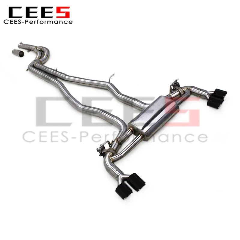 cees Catback Exhaust for BMW Z4 G29 3.0T 2019-2024 SS304 Stainless Steel Exhaust Muffler Valvetronic Racing System Assembly