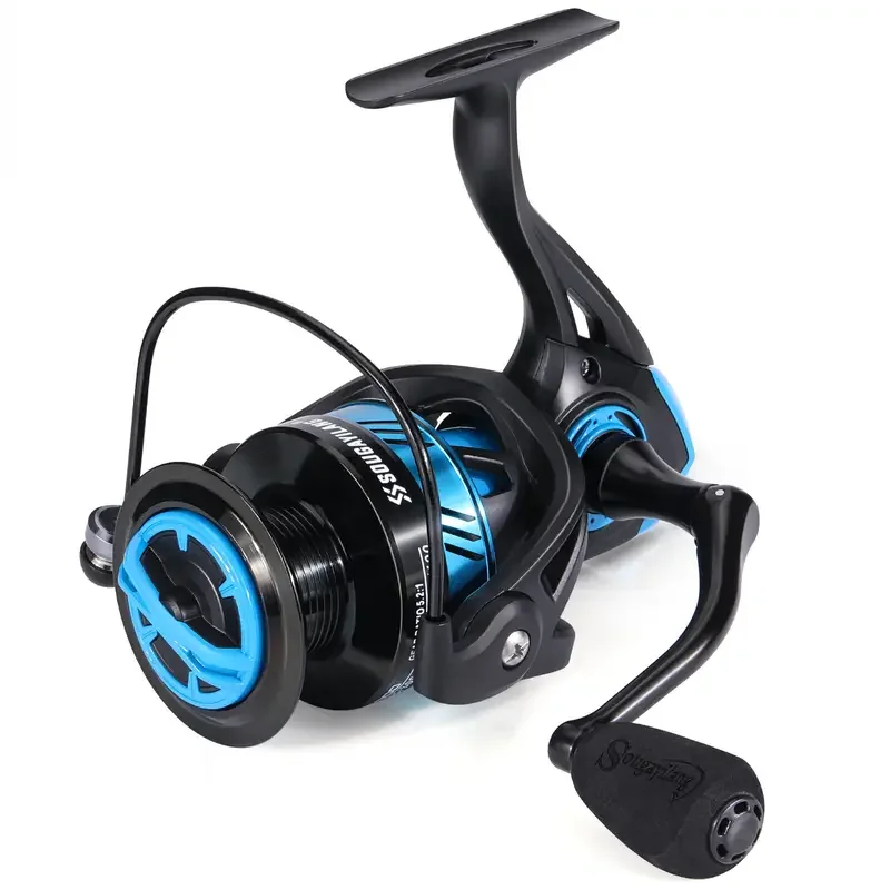 

Sougayilang Fishing Reel 5.2 1 Gear Ratio Max Drag 10Kg