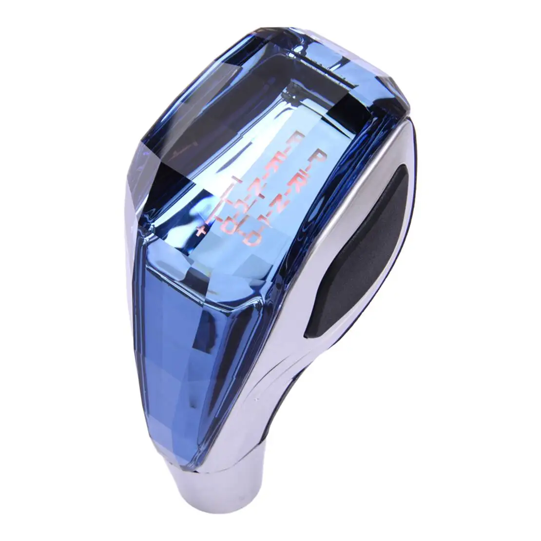 Automatic Car Universal Crystal Handle With Touch Motion Activated LED Gear Shift Knob Head