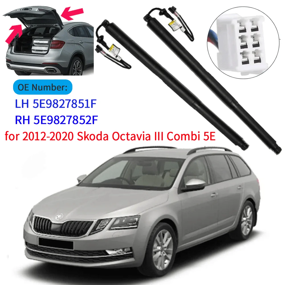 

5E9827852A 5E9827852F Для Skoda Octavia III Combi 5E 2012-2020 Амортизаторы электропривода багажника Газовые пружины багажника 5E9827852D