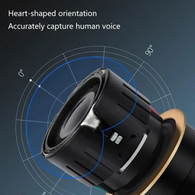 

E74D Mic Cores Auditory Microphone Component Mic Capsules Head for Parties and Camping Noise Cancellation