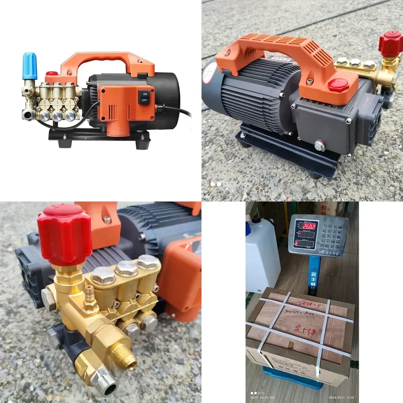 High Pressure Washer for Car Cleaning Equipment with Integrated High Pressure Water Pump Portable Power Washing Machine