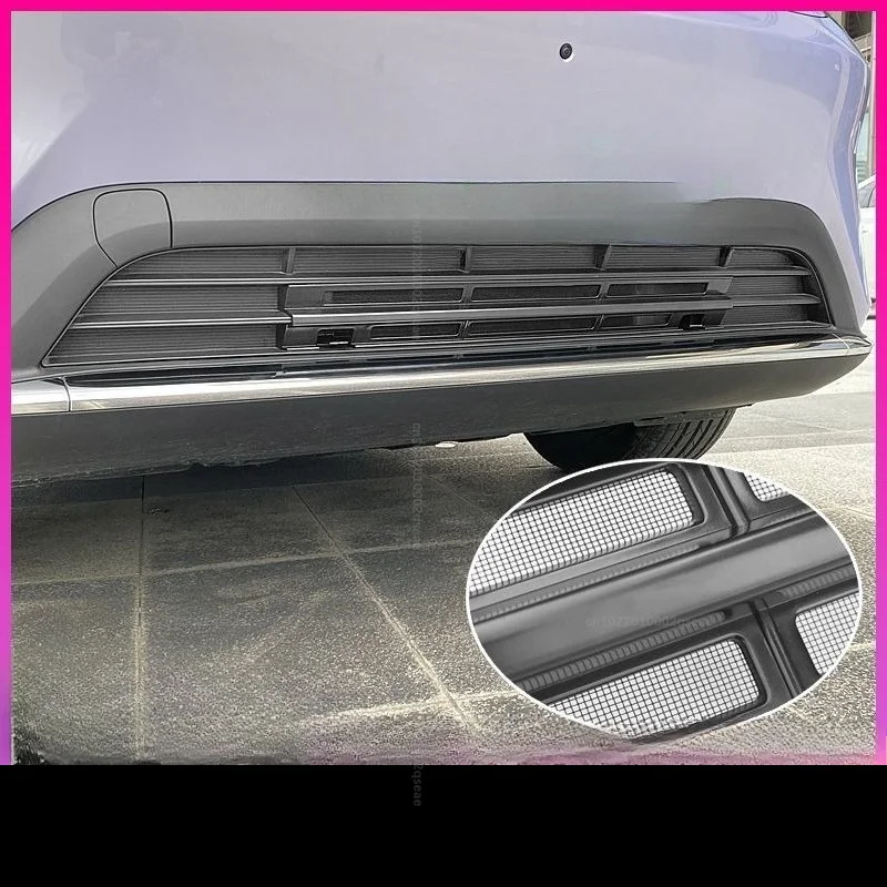 Für Wuling Bingo S 2025 2026 Frontstoßstangen-Insektenschutzgitter, langlebig, staub- und schmutzabweisend, Steinschutz, Kühler, Exterieur-Zubehör – Detail 4
