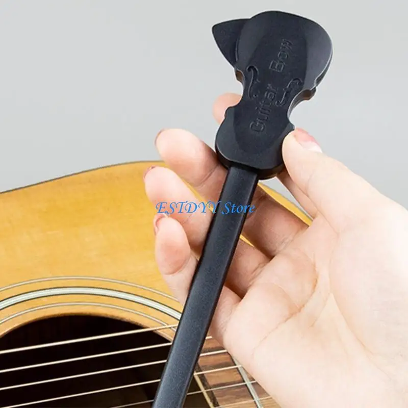 G6DE Ergonomic Guitar Bows Set Includes Rosin Tool and Storage Bag for Beginner