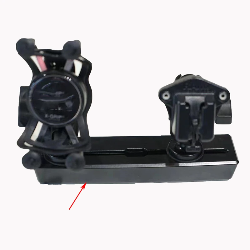 For 2005–2015 Nissan Patrol Y61 GU Phone Mount Extension Bracket Adhesive Clip-on Mount Super Safari Ball-Joint Phone Mount