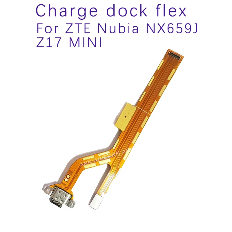 USB Charging Dock Connector Port Socket Jack Charge Board Flex Cable For ZTE Nubia Z17 Mini Z17Mini NX569J NX569H