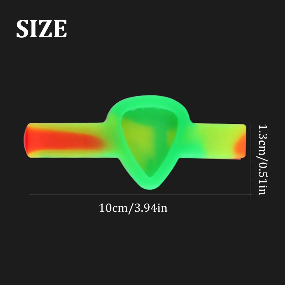 실리콘 기타 피크 홀더 손목밴드 - 악기 액세서리, 어쿠스틱 일렉트릭 기타 액세서리