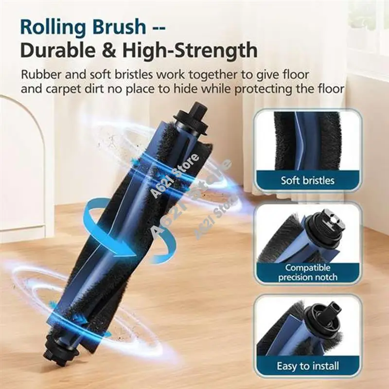 For Eufy C10 Vacuum Cleaner Replacement Parts Main Brush Side Brush Accessory Kit