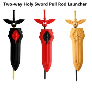 Özel sağ ve sol Jiroskop Çekme Çubuğu, 2 Yönlü, Yüzer Cihazlar, Tel, Dönen Top, Aksesuarlar, Çocuklar için Oyuncaklar 8 en çok satılan, fırlatıcı, sol el için beyblade-no. 3