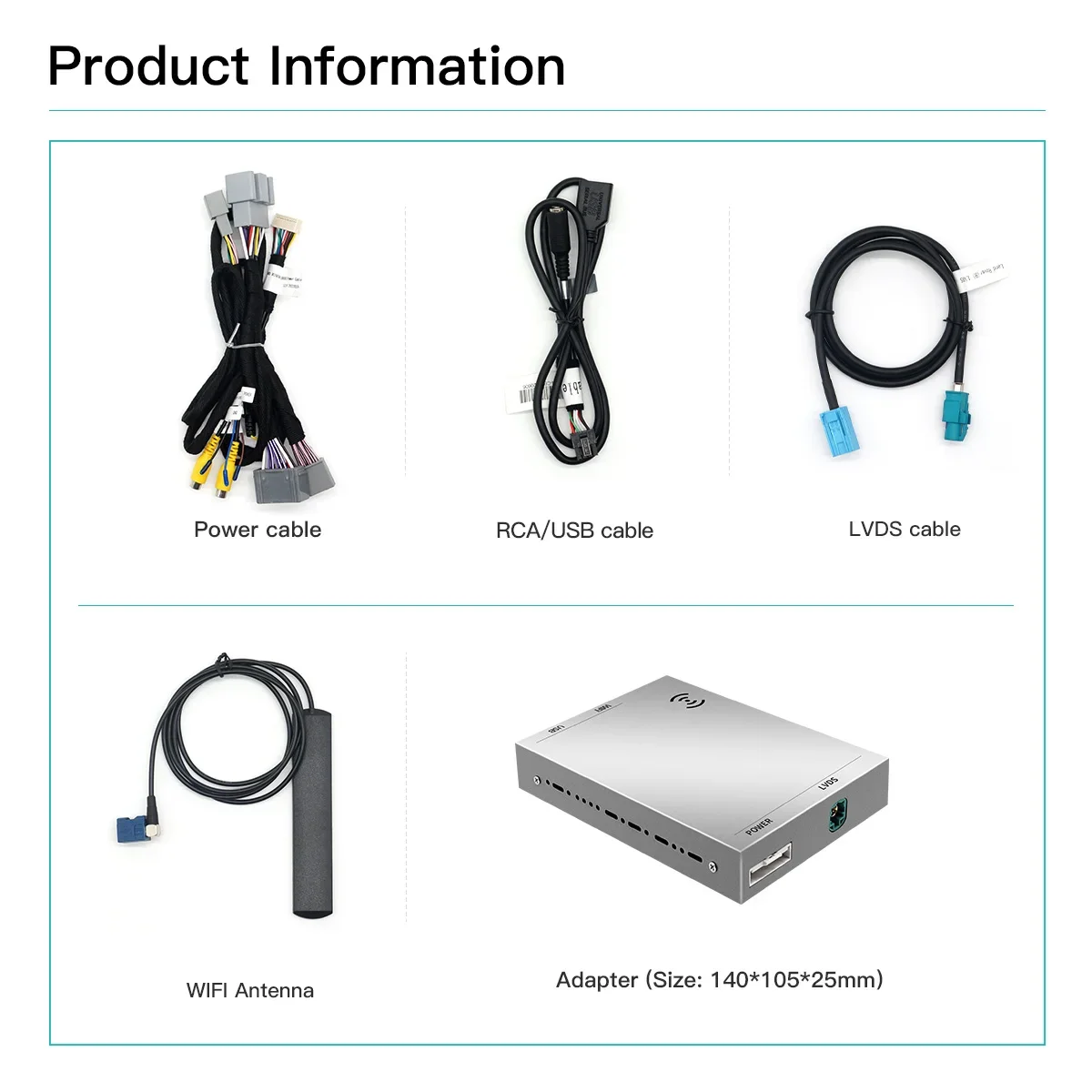 Kit Autoabc Wireless Apple Carplay per Land Rover Jaguar Bosch Harman System Wireless Android Auto accessori Radio