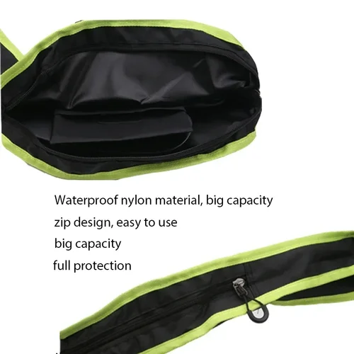 Imagen 2 del producto Bolsa portátil para palos de Hockey sobre hielo, impermeable, un hombro, accesorios para palos de Hockey de alta calidad con correa ajustable para el hombro, 1 ud.