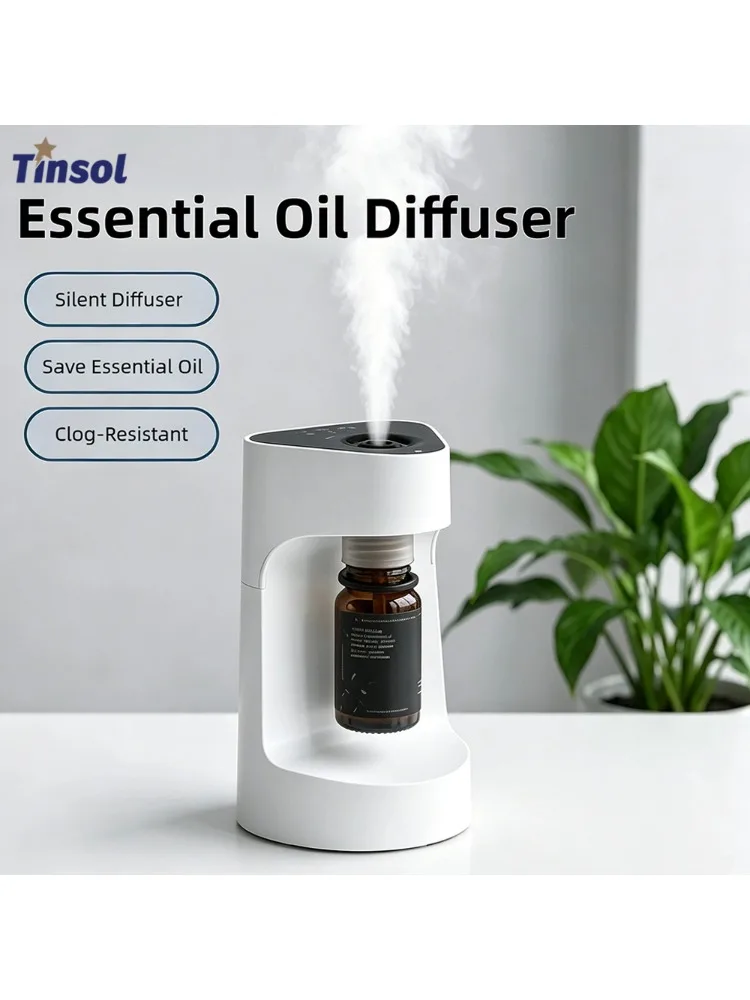 Dyfuzor do aromaterapii TINSOL Home, trzybiegowy inteligentny timer, ładowany przez USB, odpowiedni do domu, biura i samochodu. — 2