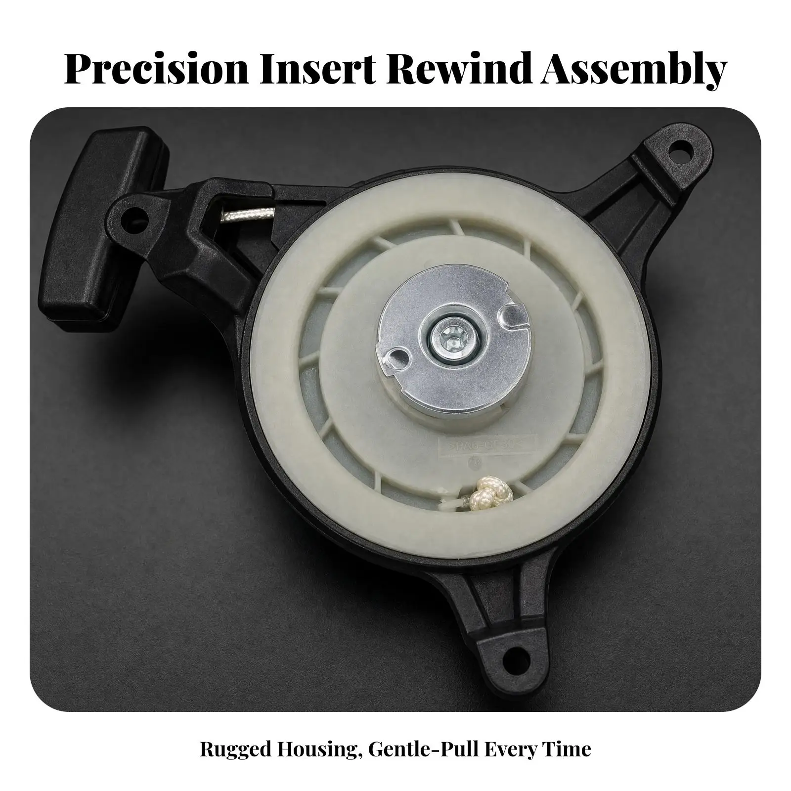 Manual Starter Starter Compatible Pull Start Assembly with Pull Handle Smooth