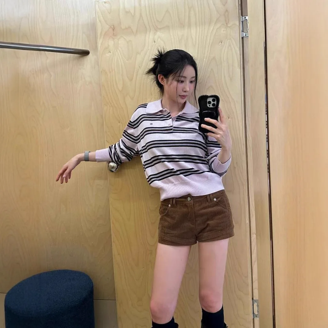 Striped Long Sve Kn… - image