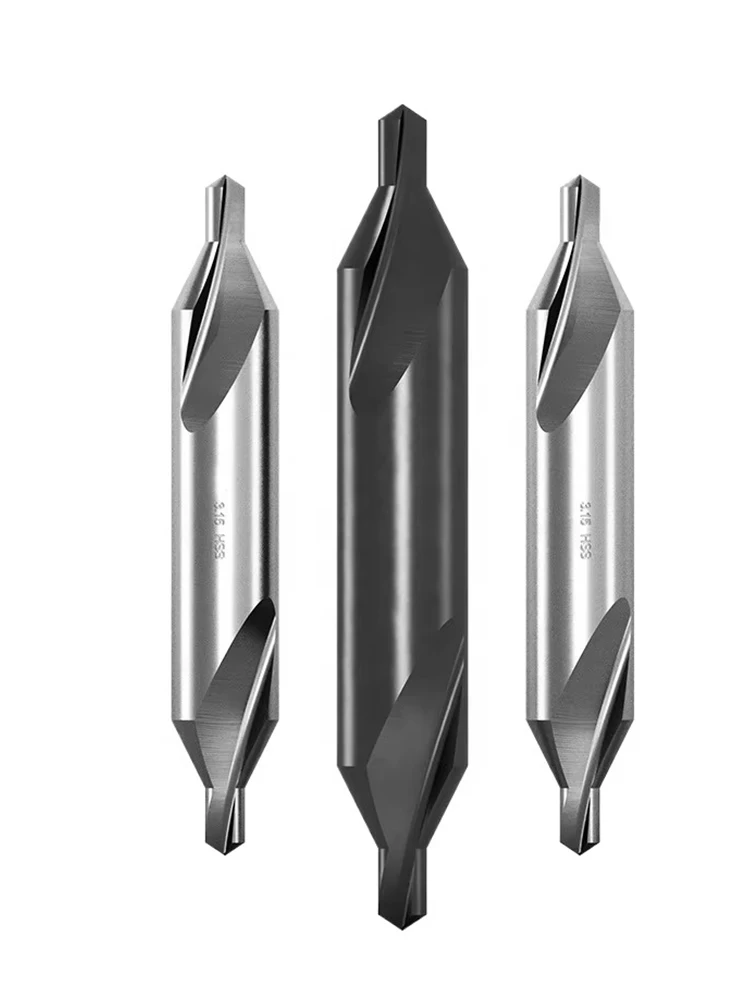 HSS Zentrierbohrer-Set 1,0/1,5/2,0/2,5/3,5/5/6mm Senkerbohrer 60 Grad TiN-beschichtet Kombinierte Zentrierbohrer für Metall – Detail 8