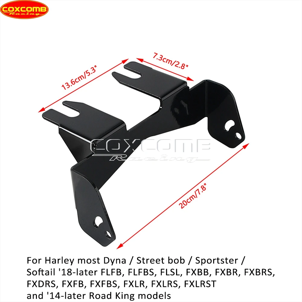 Auxiliary Light Bracket Motorbike Headlamp Lamp Holder For Harley Touring Road Glide FLFB FLFBS Street Glide FLSL Road King FLHR