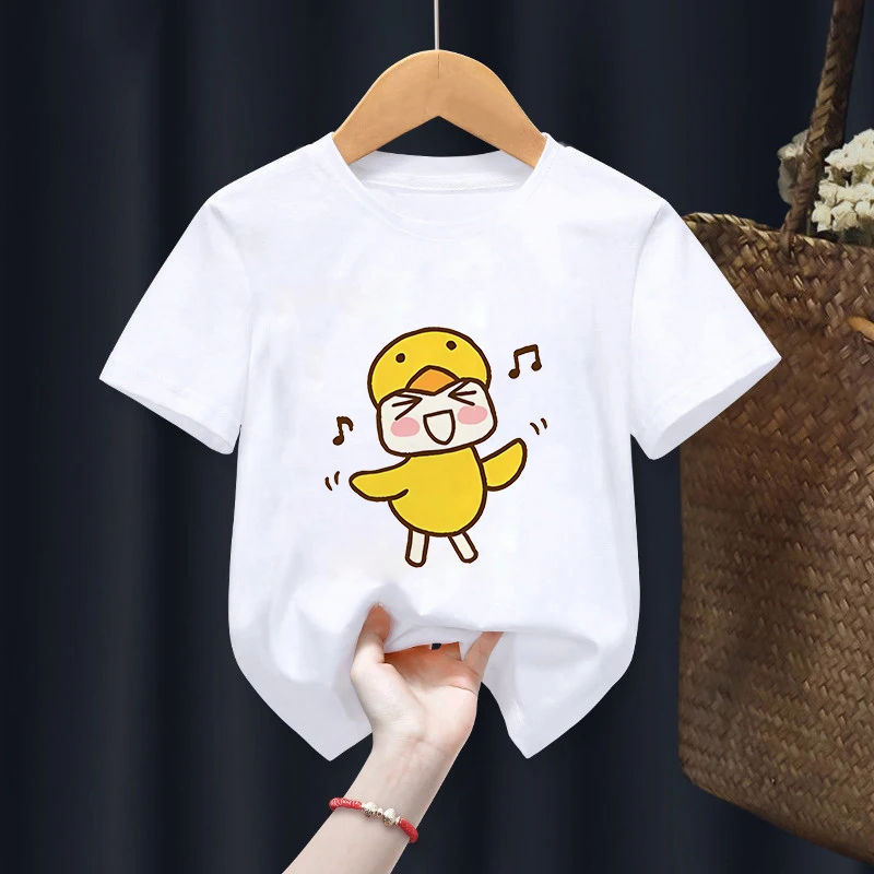 Inoue Toro dzieci T-shirt Kawaii kot T shirty dla dziewczynek ubrania bajki Casual moda dziecko chłopiec z krótkim rękawem najlepszy Streetwear