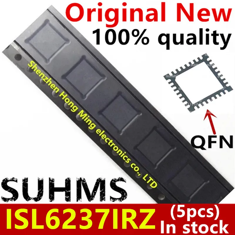 (5 piezas) 100% nuevo conjunto de chips ISL6237IRZ ISL6237 6237 QFN-32