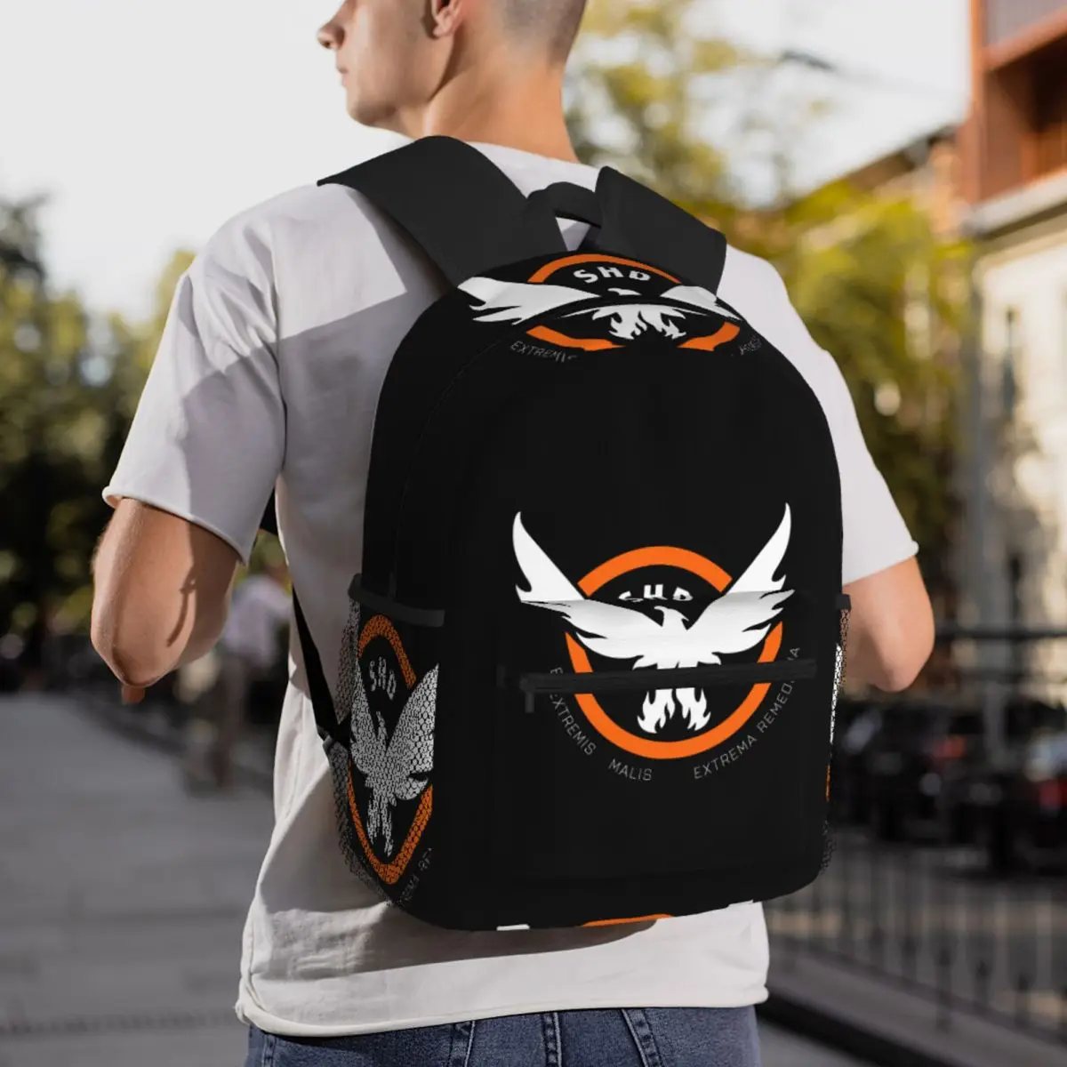 The Division 2 Shd Strategic Homeland Division Backpack Daypack Large Capacity Boys Girls BookBag School Bag Shoulder Bags