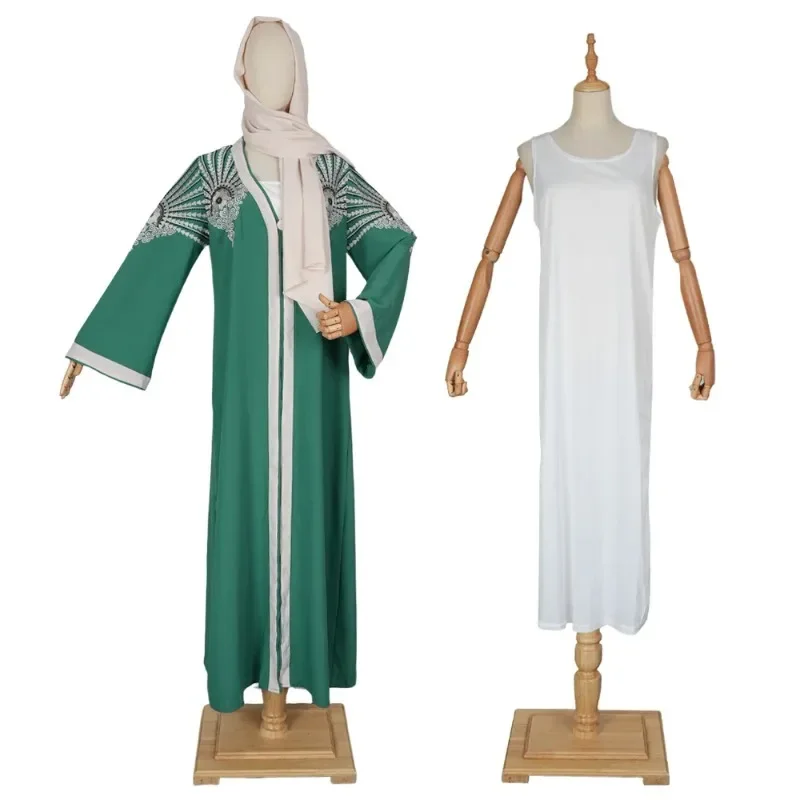 

Abayas For Women Dubai African Muslim Fashion Dress Caftan Marocain Evening Party Dresses Satin Boubou Robe Djellaba Femme 2025