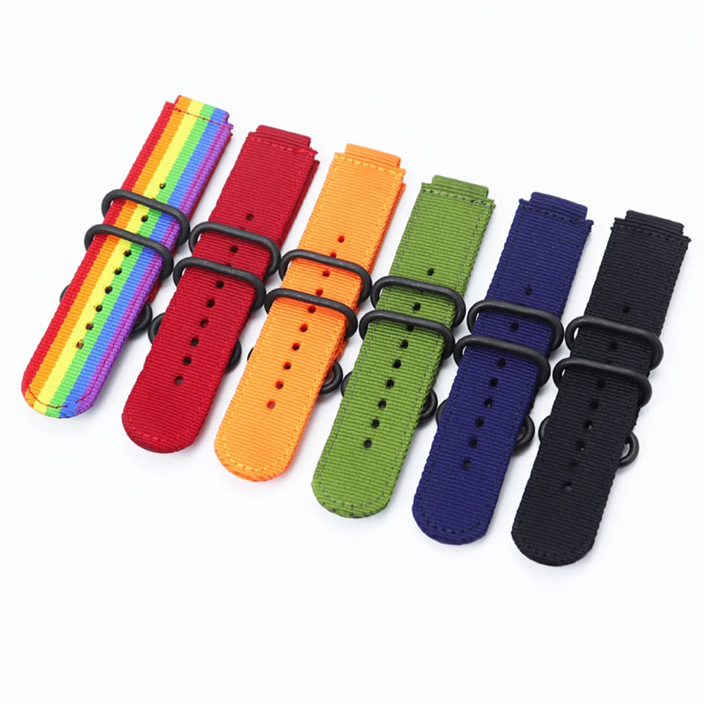 Nylon Watch Band Strap for Casio AE1200 AE-1300 AE-1000W Bracelet AE-1200 watchband AE1300 AE1000W waterproof wristband belt new