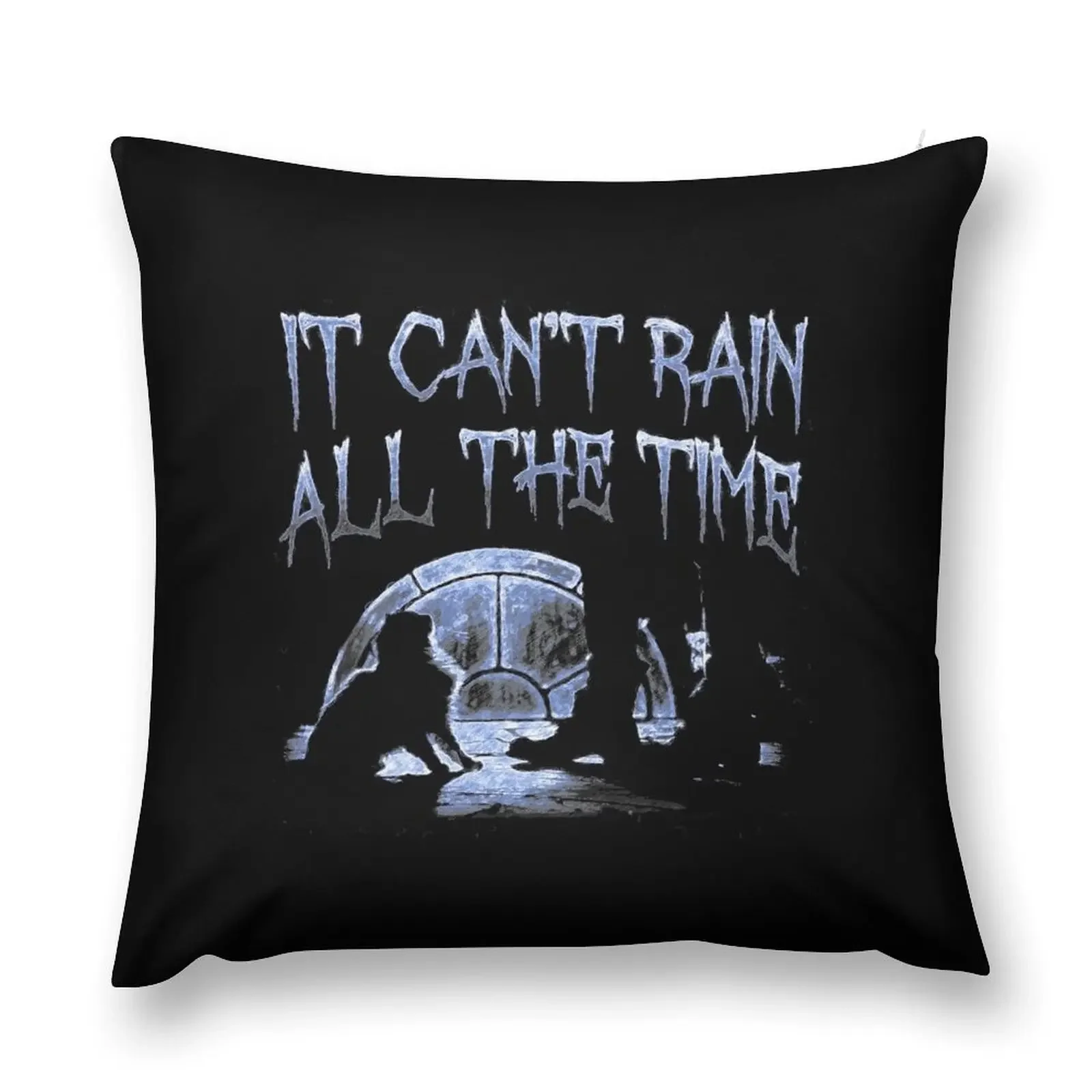 Can't Rain All The Time Deeper Blue Throw Pillow Couch Pillows Rectangular Cushion Cover Throw Pillow pillow