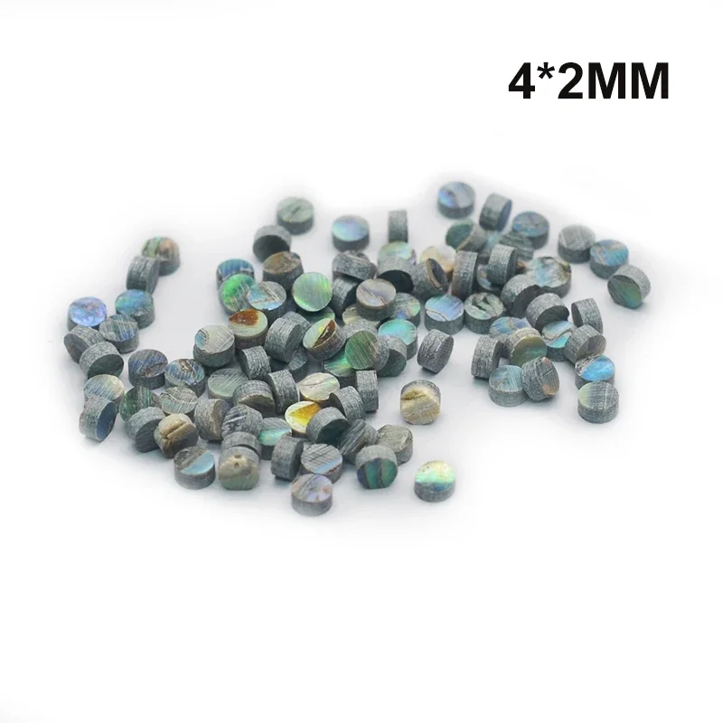 

50Pcs 6/5/4/3/2*2MM Abalone Guitar Bass Fretboard Dot Guitar Neck Abalone Dots Markers