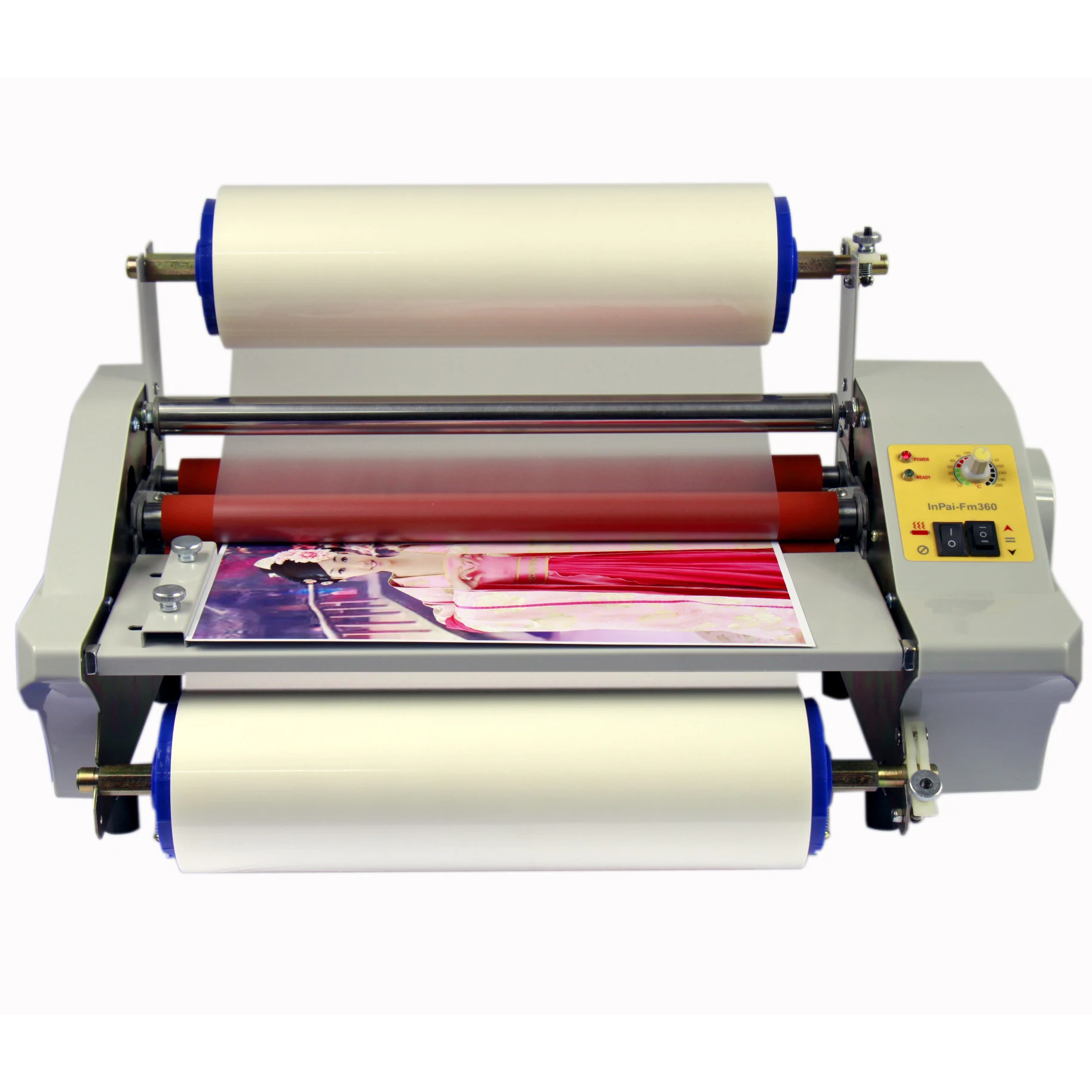 Film Laminating Machine, Single and Double-Sided Electric Hot Laminating Adhesive, Crystal Label, Cold Laminating Photo, Book La