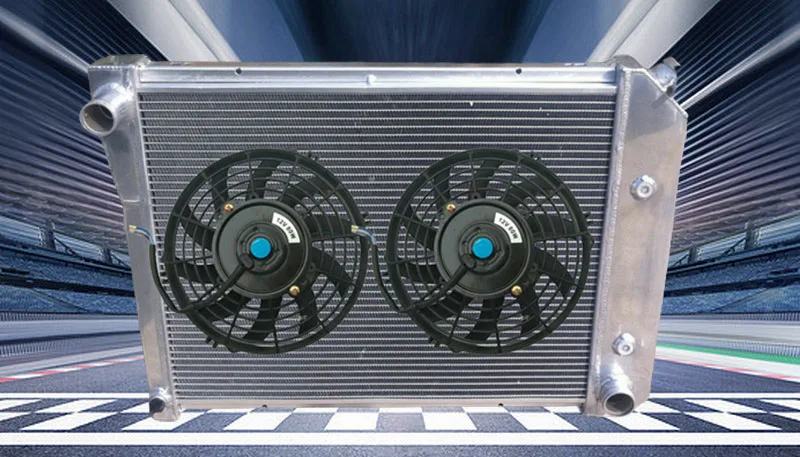 Aluminum radiator & Fans For Chevy Monte Carlo PRO Series 1979 - 1988 80 81 82 83 84 85 86 87 88 79 1980 1981