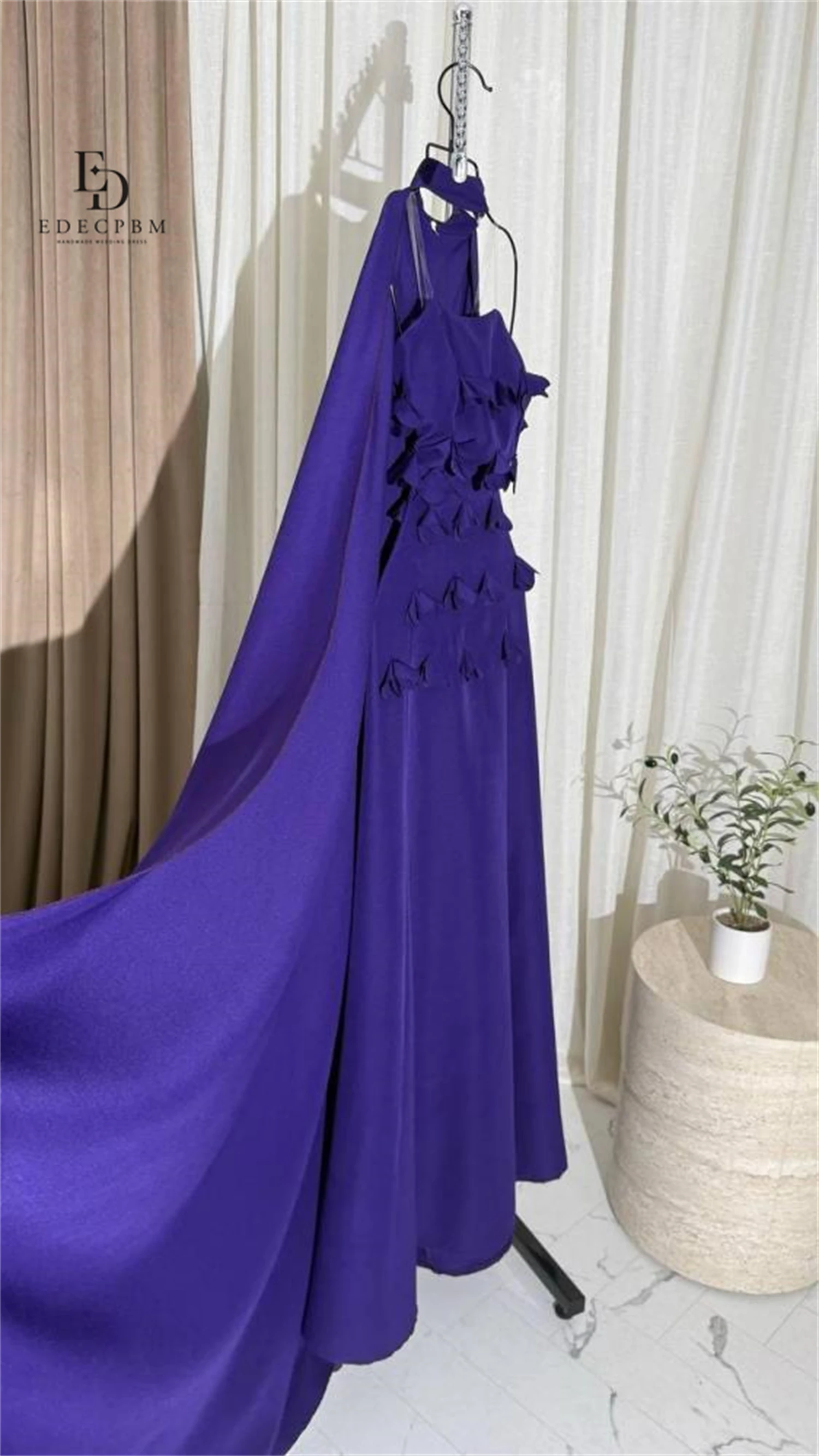 EDECPBM Vestido personalizado para ocasiões especiais Vestidos de baile de luxo Vestido de festa de casamento Vestido de coquetel Vestido longo elegante