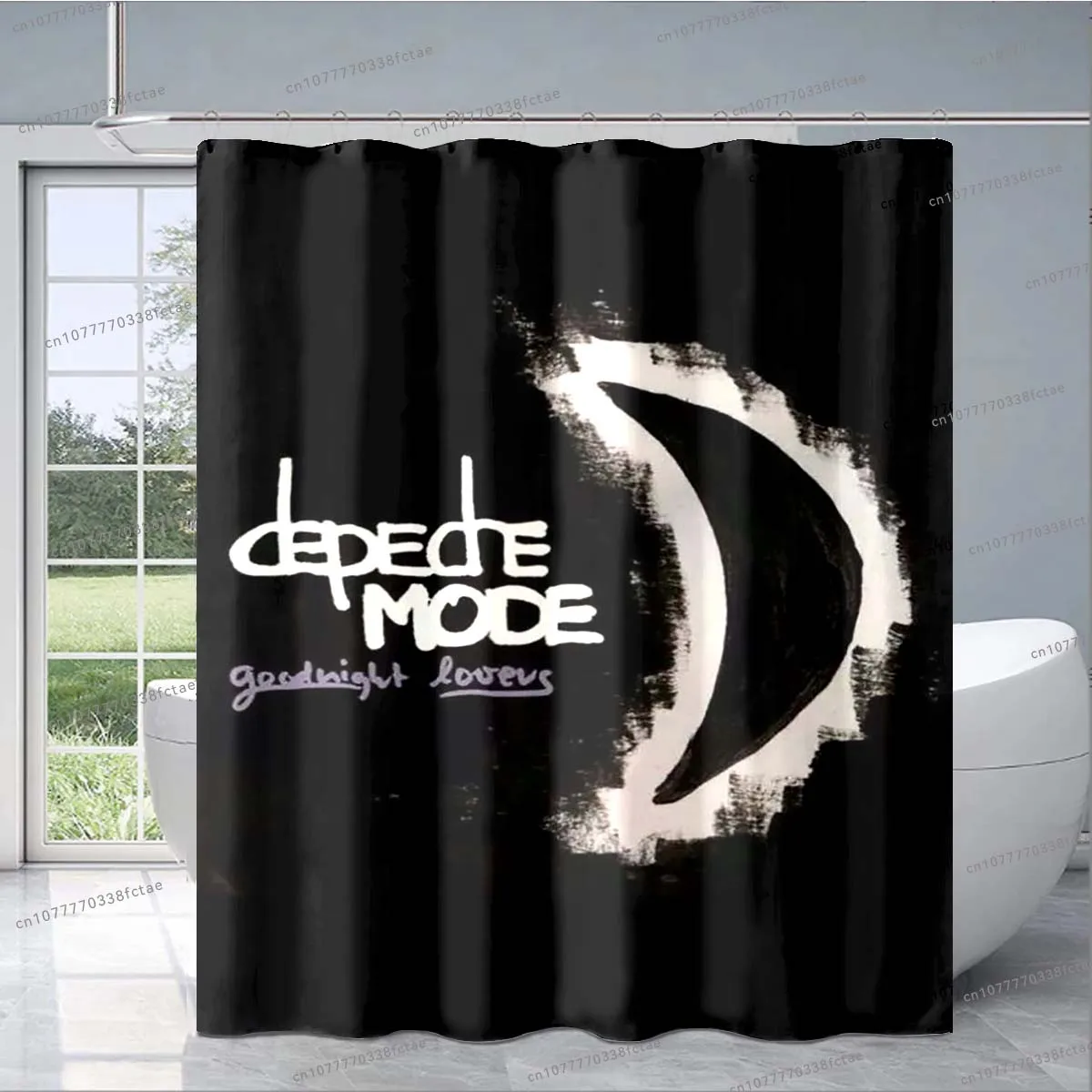 Занавеска для душа Depeche-Mode 3D с оркестером, занавеска для душа в ретро-стиле с узором, модная декоративная занавеска для ванной комнаты для взрослых