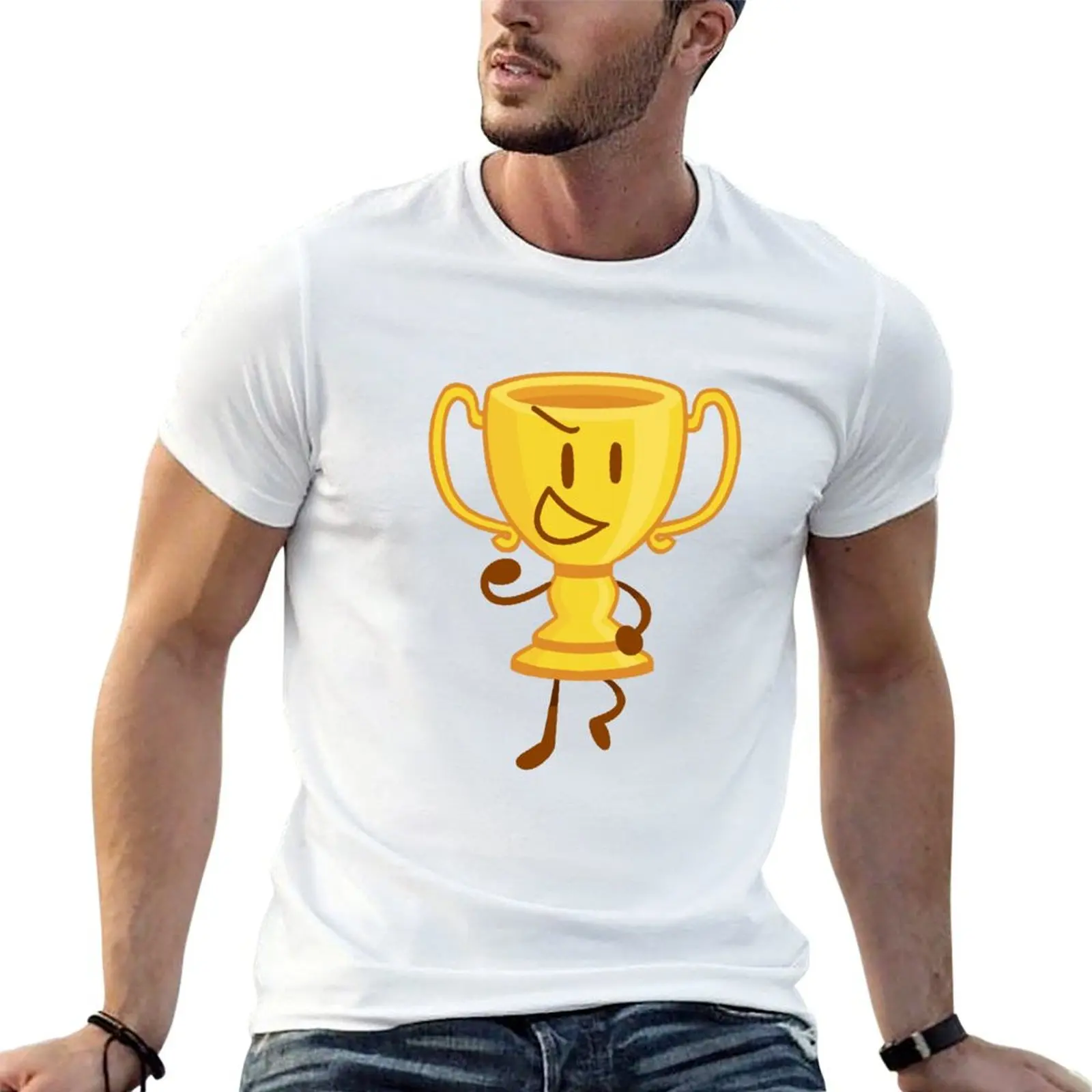 Trophy (Inanimate Insanity) T-Shirt gifts for boyfriend quick-drying men clothing