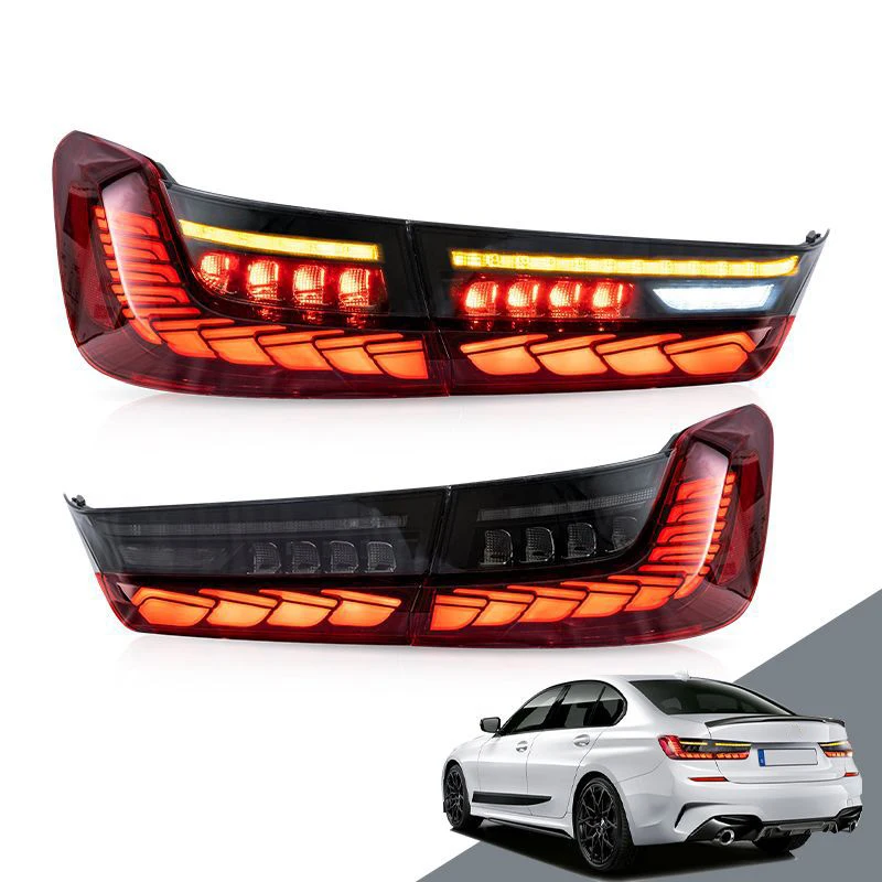 

NaviHua Factory Price Car Led Brake Light Oled Dragon Scale Style For 3 Series G20 2019-Up Original Smoked Tail