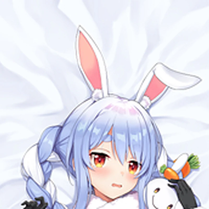 

Anime Dakimakura Pillow Case Usada Pekora Sexy and Busty Beautiful Girl Double-Sided Halloween