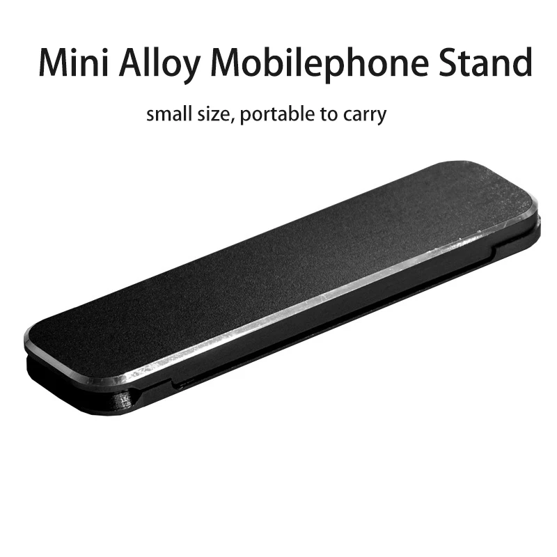 Mini Invisible Desk Phone Holder Portable Ultra Thin Desktop Stand Table Universal Phone Mount for iPhone Samsung Xiaomi Oneplus