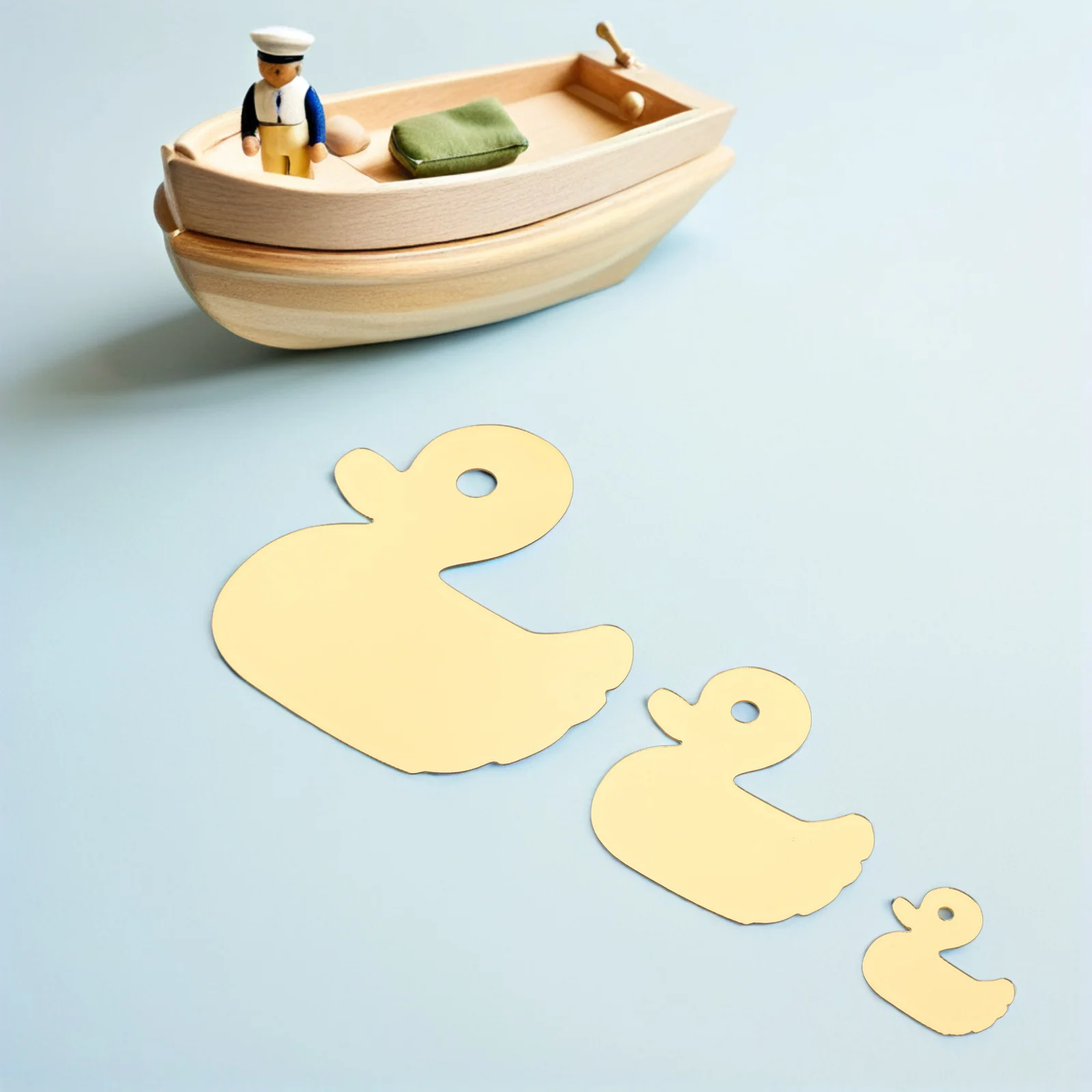 

7Pcs Acrylic Mirror Wall Stickers 3D Stylish Decorative Decals for Indoor Walls Easy Application Removable Home